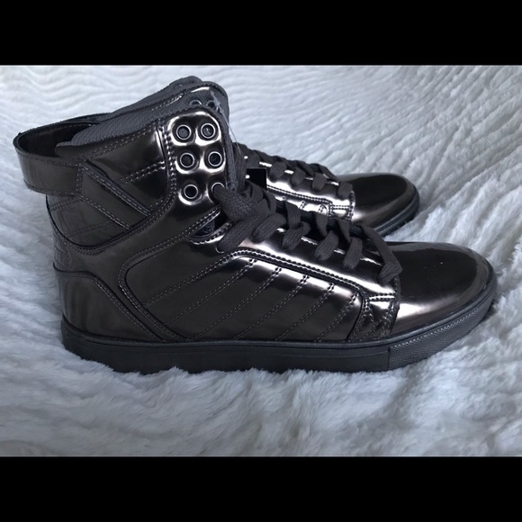 Mecca Other - Mecca Mens Metallic Pewter Casual sneakers